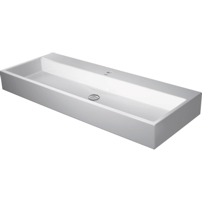 Duravit Vero Air (meubel) wastafel 1 kraangat zonder overloop 120x47cm met WonderGliss wit