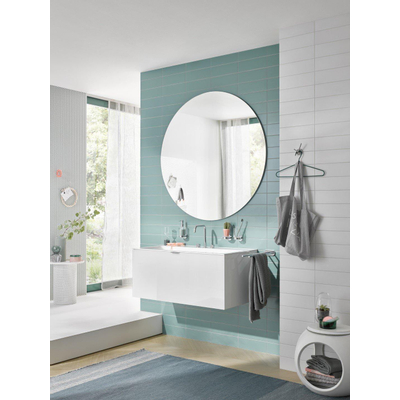 Emco Round glashouder met glas chroom