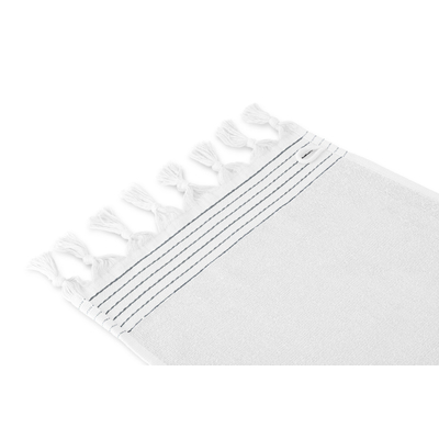 Walra Soft Cotton Hamam Gastendoek set van 2 30x50cm 360 g/m2 Wit