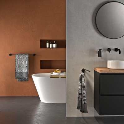 Tiger Urban Handdoekrek dubbel 60 cm Zwart