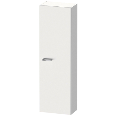 Duravit XBase badkamerkast 40x23.8x132cm 1 deur Standaard greep wit