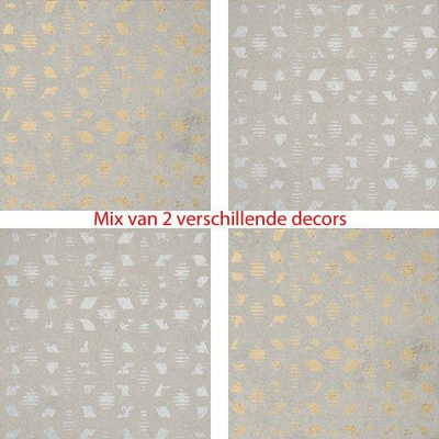 Quintessenza Superfici2 Decortegel 20x20cm 10mm gerectificeerd porcellanato Perla