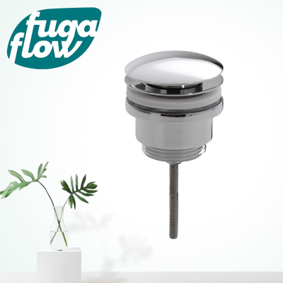 FugaFlow Efficiente Anta chroom klikwaste en wit sifon -