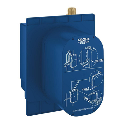 GROHE Eurosmart Cosmopolitan E inbouwbox v. infrarood opbouwsets m. stopkraan t.b.v. voorgemengd of koud water