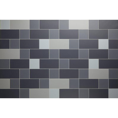 Mosa Murals Blend Wandtegel 15x15cm 7mm witte scherf Ocean Green #1