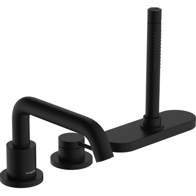 Hansgrohe Tecturis 3-gats badrandkraan en sbox matzwart