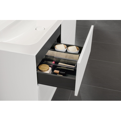 Villeroy & Boch Finion wastafelonderbouwkast met 4 laden 119.6X59.1X49.8cm v. meubelwast. 4164 C5/C1/C2/CB glossy wit