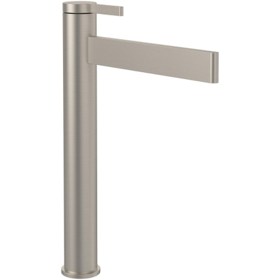 Villeroy & Boch Dawn Eengreeps wastafelkraan verhoogd - Matt Brushed Nickel (RVS)
