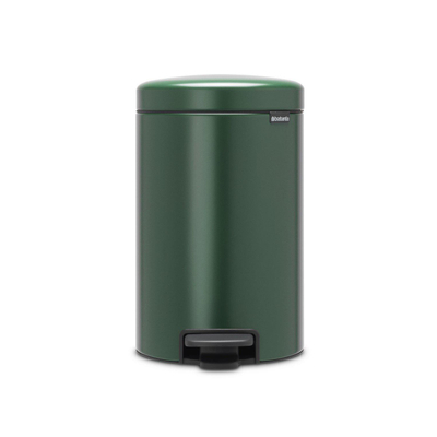 Brabantia NewIcon pedaalemmer 12 liter met kunststof binnenemmer Pine Green