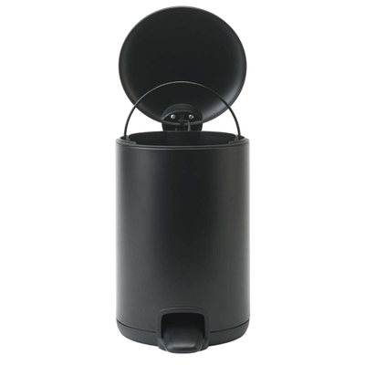 Aquanova Kaz - Afvalemmer - 3 L - Black (zwart)