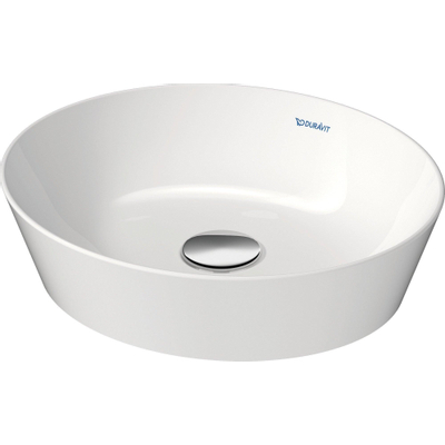 Duravit Cape Cod waskom ovaal zonder kraangat zonder overloop 40x36cm mat wit/wit