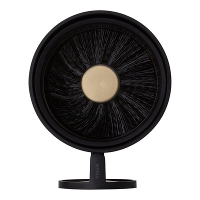 Tiger Tune Toiletborstel met houder Messing geborsteld / Zwart 9.6x38.2x12.1cm