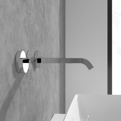 Villeroy & Boch Dawn Driegats wastafelkraan - chroom