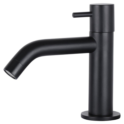 Differnz toiletkraan gebogen zwart mat OUTLETSTORE