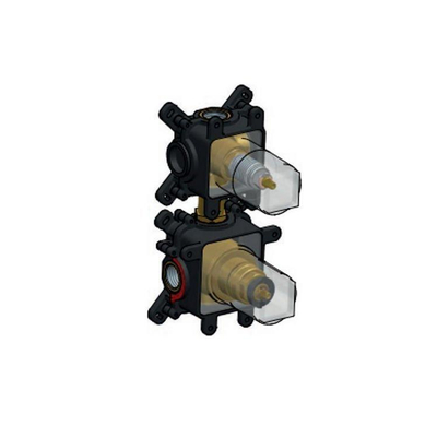 Hotbath Cobber Inbouwdeel - Inbouw thermostaat met 2-weg stop-omstel RVS316 OUTLETSTORE