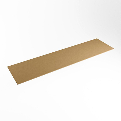 Mondiaz TOP 30 Topblad - 160x30x0.9cm - geschikt voor afdekplaat - Solid surface - Oro