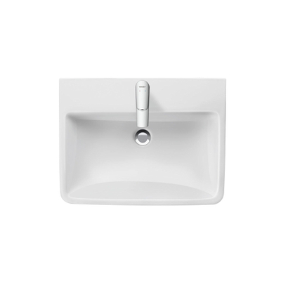 Duravit No.1 wastafel 60x46x17.3cm hoogglans Wit