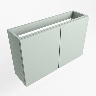 Mondiaz FOWY fonteinonderkast - 70x22x50cm - 2 deuren - push to open - softclose - Greey