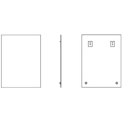 Adema Chaci spiegel - 120x70cm - 4mm - incl. bevestingsmateriaal