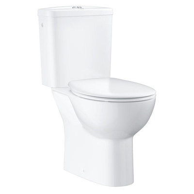 GROHE Bau WC-pack diepspoel PK met keramisch reservoir met closetzitting met deksel met softclose wit