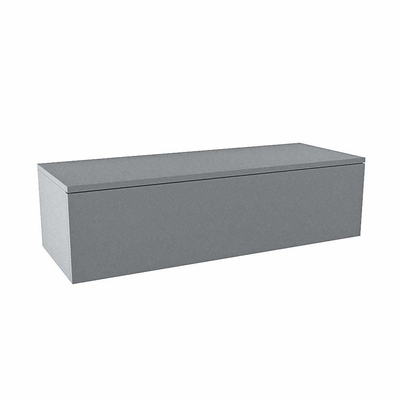 Mondiaz ALAN MODULE Wastafelonderkast - 110x45x30cm - 1 lade - push to open - Plata