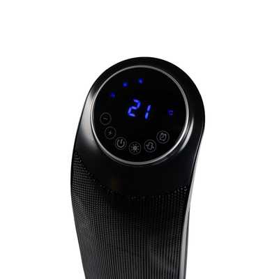 Eurom Hi-Tower 2200 Wi-Fi Keramische Kachel 2200watt 22.9x23.2x77.6cm Zwart