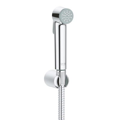 GROHE Tempesta-F Trigger Spray 30 Handdoucheset - 1 straalsoort - rond - met houder - metalen slang - 125cm - chroom