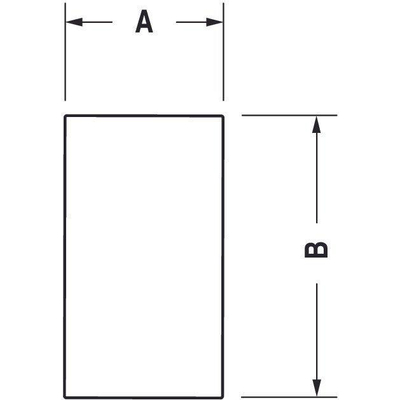 Duravit baddek 70x39.5cm 2 stuks antraciet