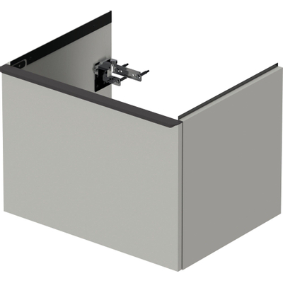 Duravit D-Neo wastafelonderkast 61x44x46.2cm 1 lade Betongrijs Mat