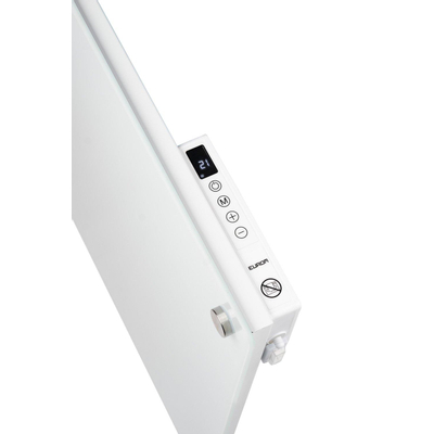 Eurom Mon Soleil 300 Verre Wifi Infrarood Verwarming 60x60x4cm 300watt Hangend Glas Wit