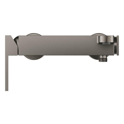 GROHE Plus badkraan m. omstel m. koppelingen brushed hard graphite