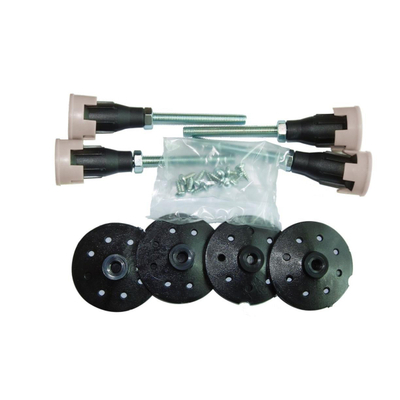 Xenz douchebakpoten universeel - 8-15cm verstelbaar - 4 stuks