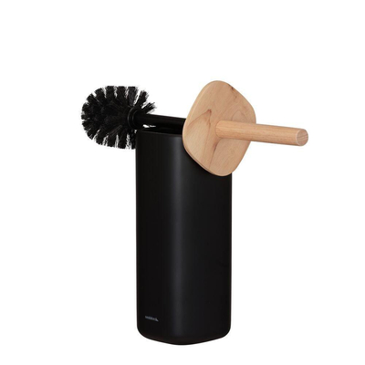 Sealskin Mind Toiletborstel met houder vrijstaand Zwart