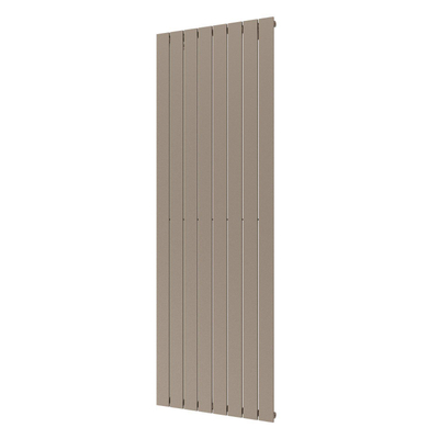 Plieger Cavallino Retto designradiator verticaal enkel middenaansluiting 1800x602mm 1205W zandsteen