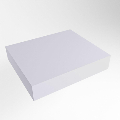 Mondiaz TOP 51 Topblad - 50x51x12cm - geschikt voor afdekplaat - Solid surface - Cale