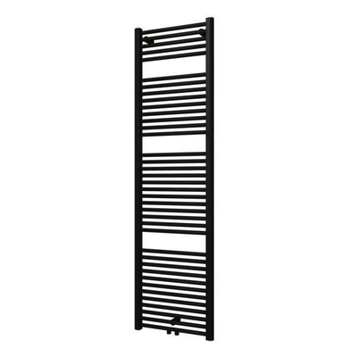 Plieger Palmyra designradiator horizontaal middenaansluiting 1775x500mm 868W antraciet metallic