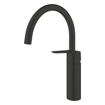 GROHE Start QuickFix Keukenmengkraan - 18.3cm - c-uitloop - draaibaar - matte black