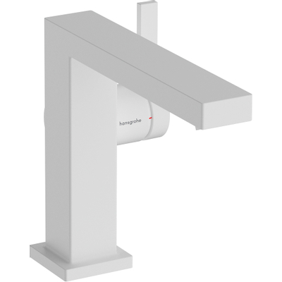 Hansgrohe Tecturis E Wastafelmengkraan - zonder afvoer - coolstart -13.3cm uitloop - mat wit
