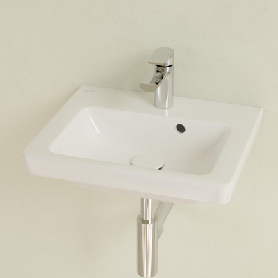 Villeroy en Boch Subway 2.0 fontein onderzijde geslepen 50x40cm inclusief kraangat met overloop