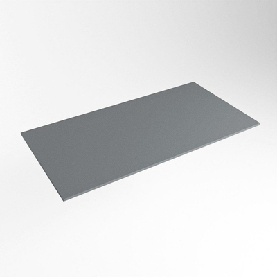 Mondiaz TOP 23 Topblad - 80x23.5x0.9cm - geschikt voor afdekplaat - Solid surface - Plata