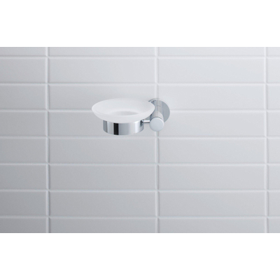 Duravit D code zeephouder glas rechts chroom