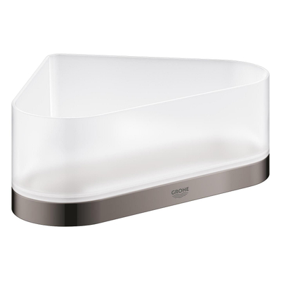 GROHE Selection Douchetray - 20x16.8x8.5cm - hoek - glas - hard graphite