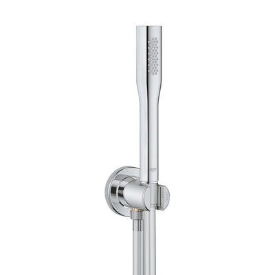 GROHE Euphoria badset met handdouche Cosmopolitan stick met doucheslang 150cm en geïntegreerde wandaansluitbocht chroom