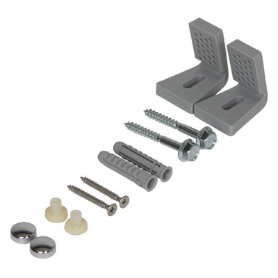 Plieger Pure wandurinoir met deksel met achterinlaat wit