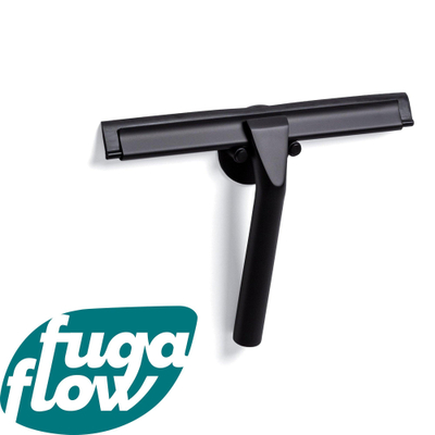 FugaFlow Efficiente Acces Glaswisser - 22cm - mat zwart