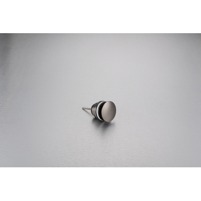 Klikwaste afvoerplug gunmetal TWEEDEKANS