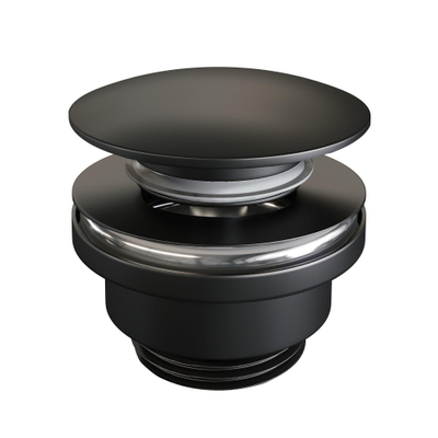 Brauer Black Edition Klikwaste - mat zwart