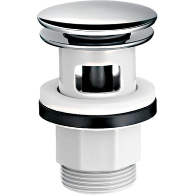 Hansgrohe push open afvoerplug kunststof