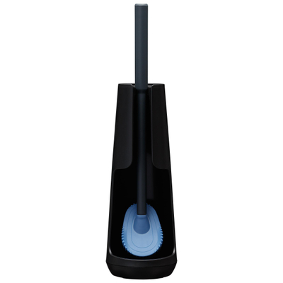 Tiger Tess Toiletborstelhouder vrijstaand met Swoop® borstel flexibel Zwart Antraciet