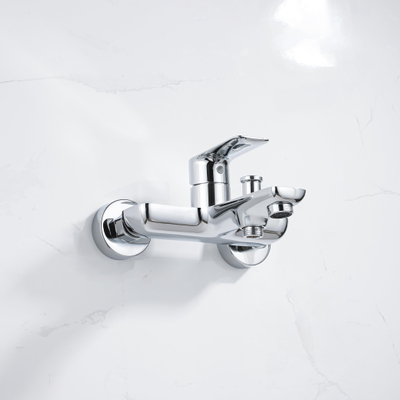 Adema Sparkle 2.0 bad-/douchekraan - opbouw - chroom